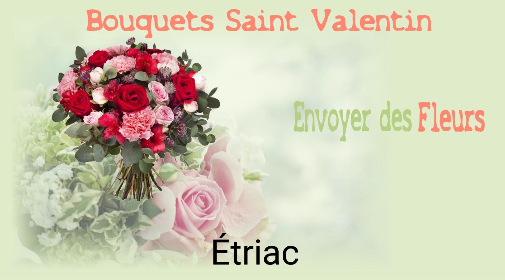 Roses de Saint-Valentin livrées à Étriac